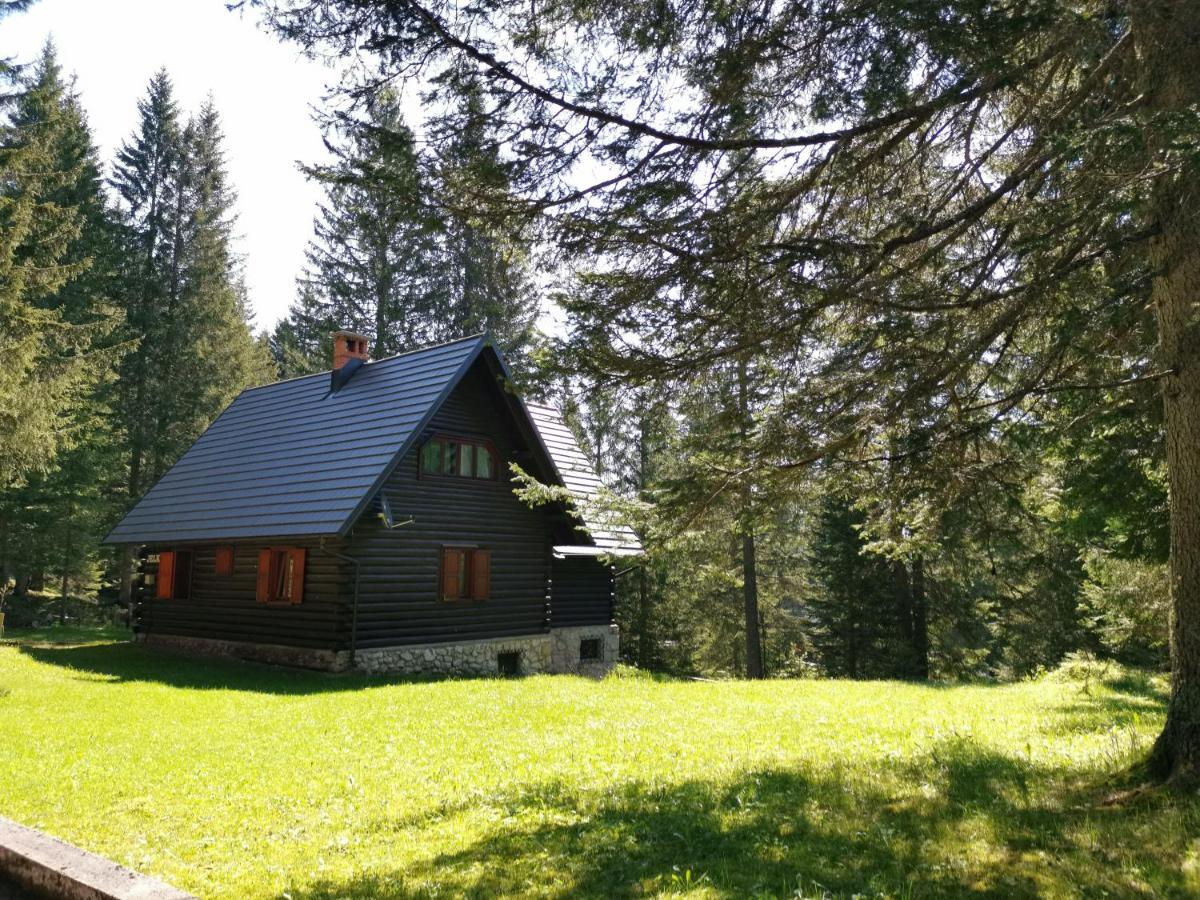 Chalet Stara Jelka Pokljuka Zgornje Gorje ภายนอก รูปภาพ