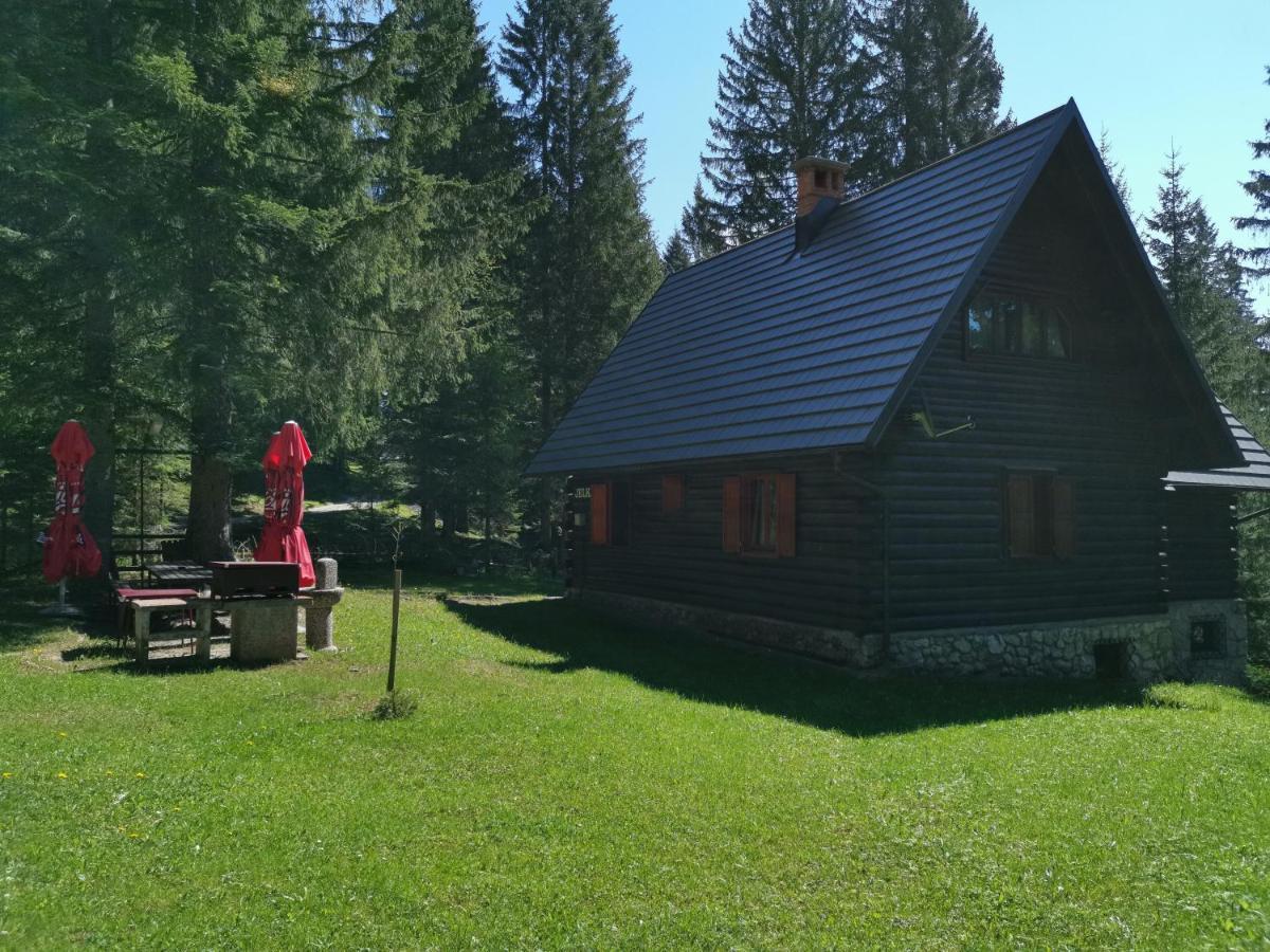 Chalet Stara Jelka Pokljuka Zgornje Gorje ภายนอก รูปภาพ