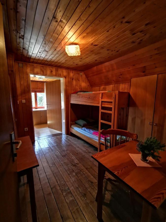 Chalet Stara Jelka Pokljuka Zgornje Gorje ภายนอก รูปภาพ