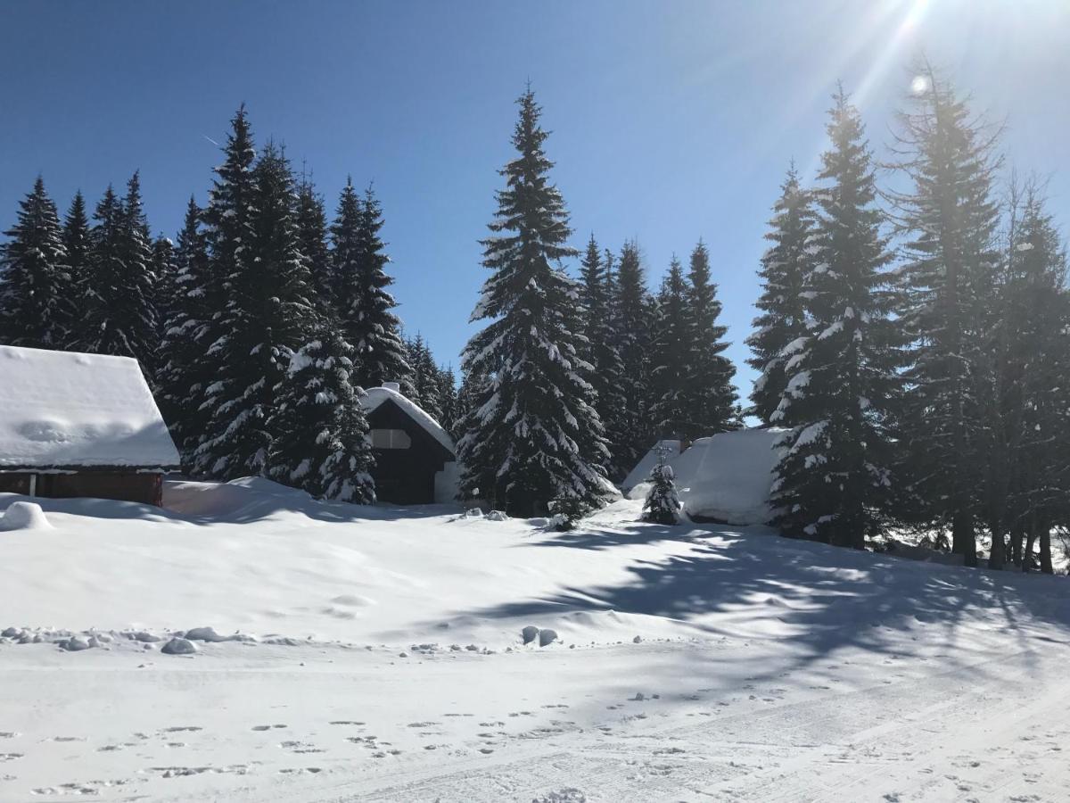 Chalet Stara Jelka Pokljuka Zgornje Gorje ภายนอก รูปภาพ