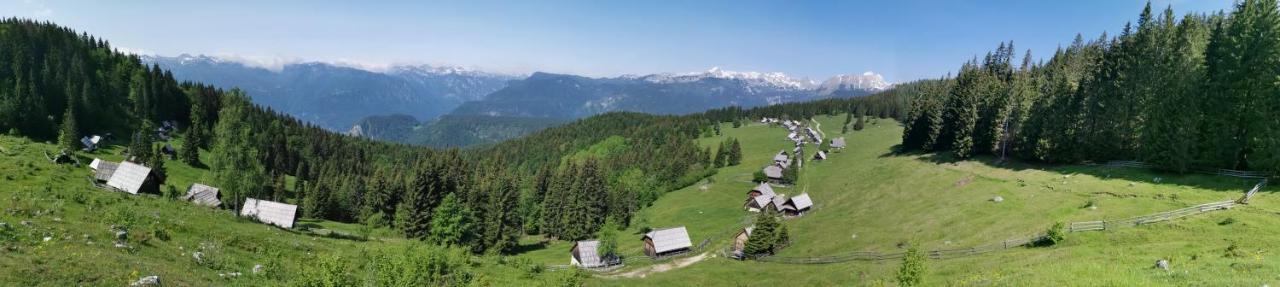 Chalet Stara Jelka Pokljuka Zgornje Gorje ภายนอก รูปภาพ