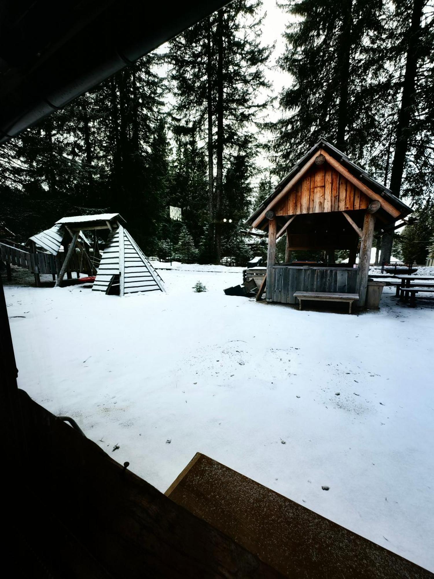 Chalet Stara Jelka Pokljuka Zgornje Gorje ภายนอก รูปภาพ